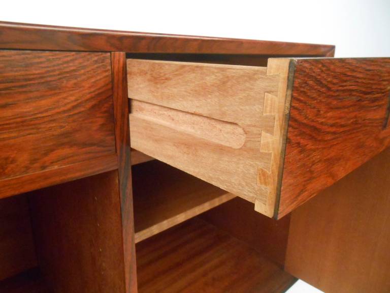 Matching Pair of Danish Rosewood Cabinets 3