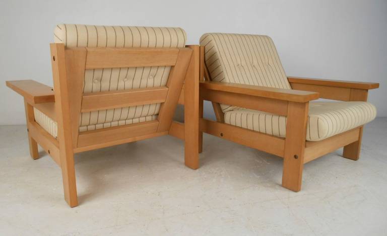 Upholstery Mid-Century Modern Danish Living Room Suite For Sale