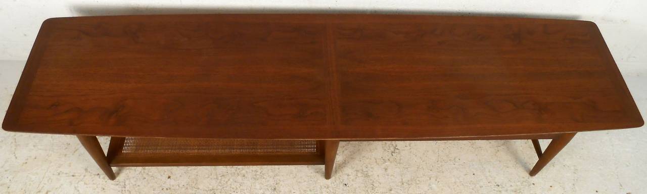 American Lane Coffee Table with Drawer and Shelf