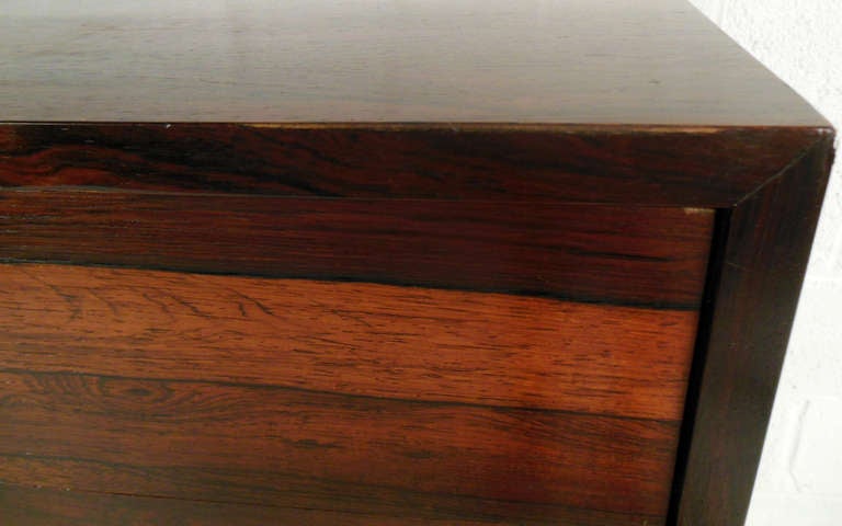 Mid-20th Century Danish Modern Rosewood Dresser