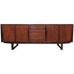 Mid-Century Danish Rosewood Server by Arne Vodder 10