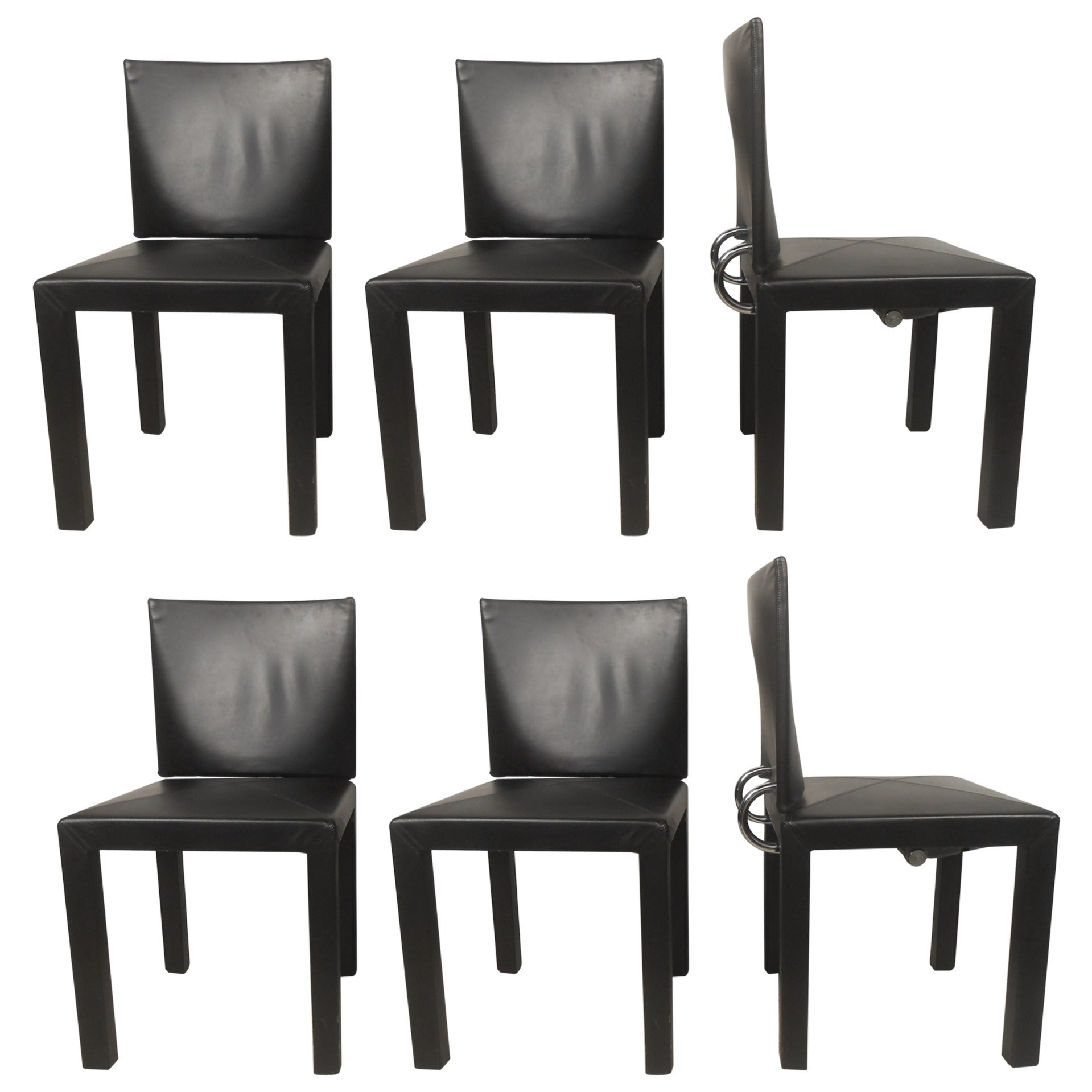 Paolo Piva Arcadia Dining Chairs for B&B Italia