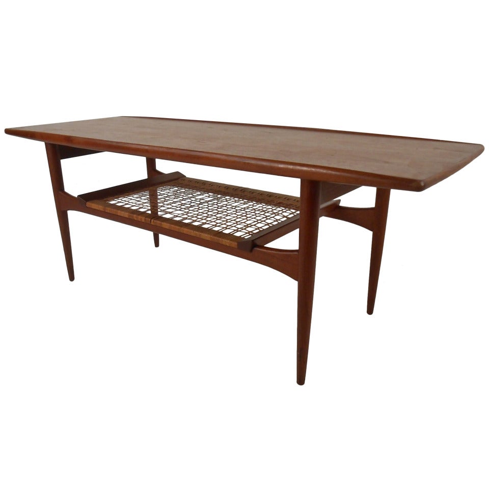 Scandinavian Modern Coffee Table by Hans Wegner