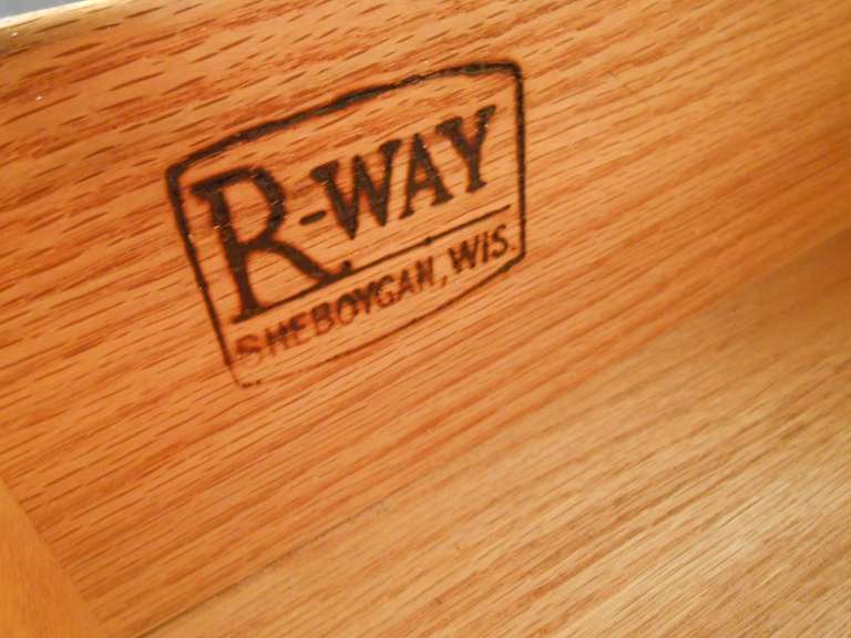 American R-Way Mid-Century Modern Dressers