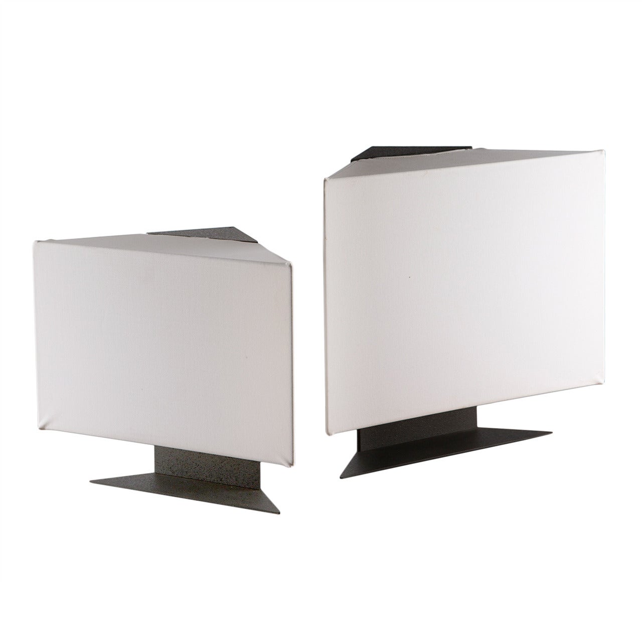 Pair of "Accademia" Table Lamps by Cini Boeri