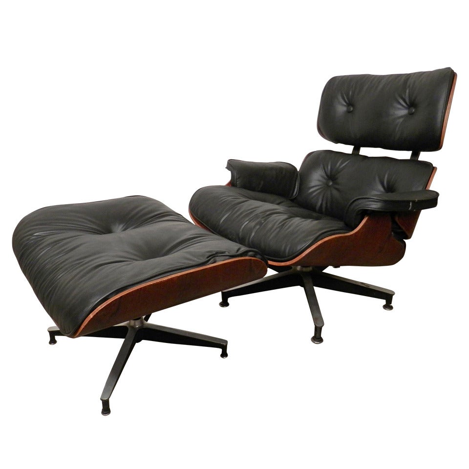 Iconic Eames Lounge Chair 670/671 For Herman Miller