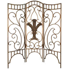 Beautiful Ornate Steel Decorator's Screen 5