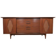 Long Mid-Century Dresser By Kent Coffey 3