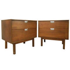 Pair of Mid-Century Modern Nightstands