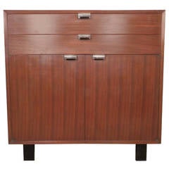 Mid-Century American Made Walnut Cabinet George Nelson 4