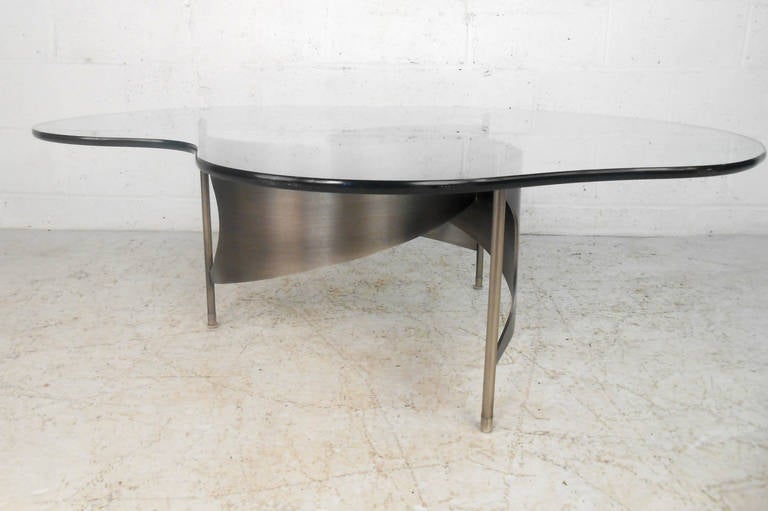 Unknown Mid-Century Modern Knut Hesterberg Style Coffee Table