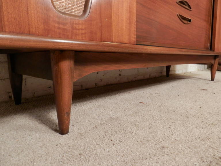 Long Mid-Century Dresser By Kent Coffey 3