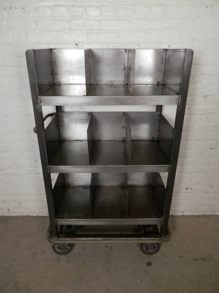 American Industrial Metal Storage Cart