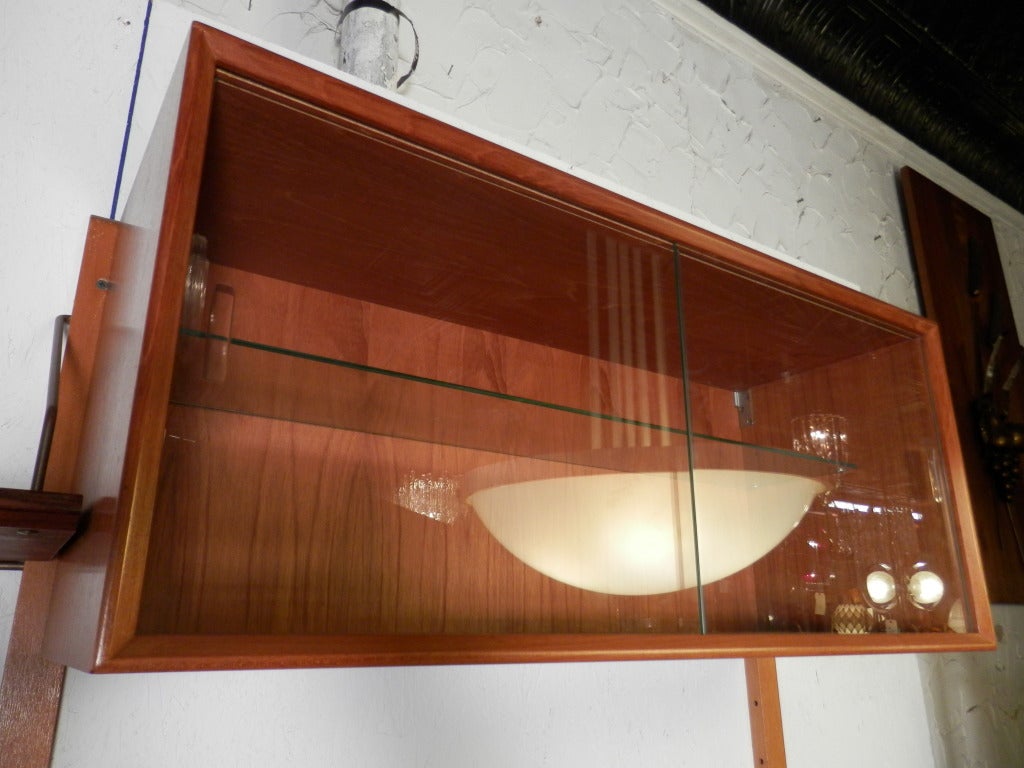 Vintage Danish Modern Modular Shelving Unit 2