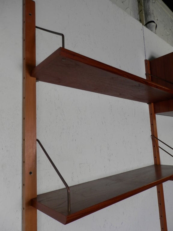 Vintage Danish Modern Modular Shelving Unit 3