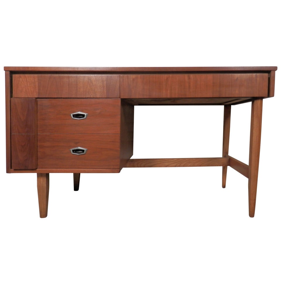Mid-Century Modern Desk By Hooker