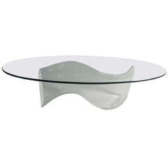 Modern Lucite Coffee Table