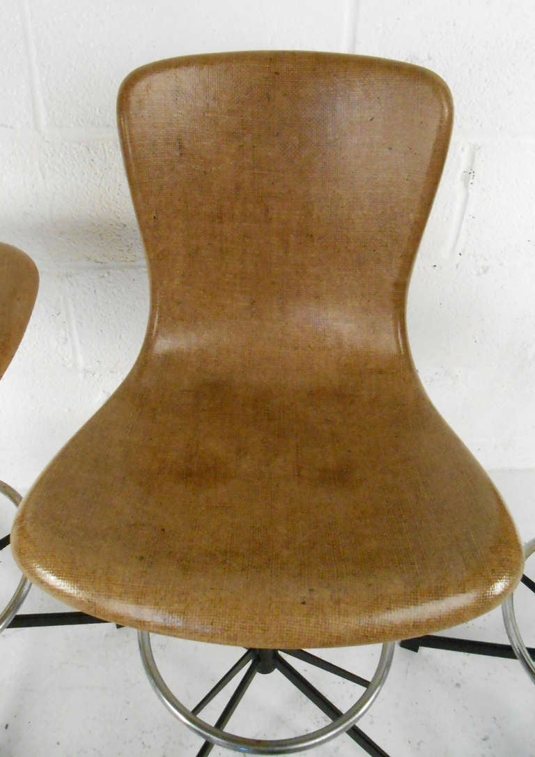 cosco bar stools vintage