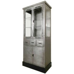 Used Rare Industrial Medical Cabinet