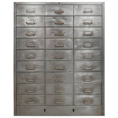 Industrial Style 27 Drawer Cabinet
