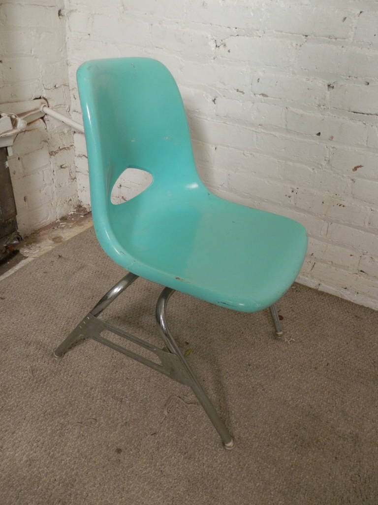 Mid-Century Eames Style Children's Chairs In Good Condition In Brooklyn, NY