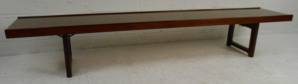 Long Teak Bench by Torbjorn Afdal for Bruksbo