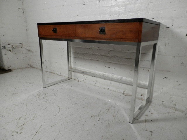 Wood Vintage Danish Modern Console Table By Torbjorn Afdal