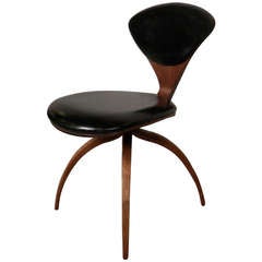 Retro Norman Cherner Chair For Plycraft