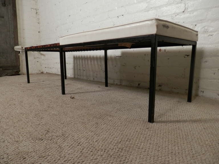Eames Style Double Sided Bench 2