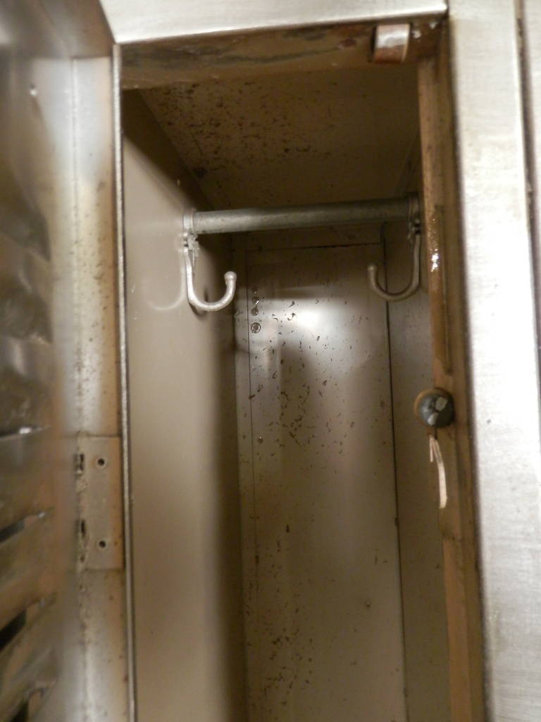 Massive Mid-Century Locker Unit In Distressed Condition In Brooklyn, NY