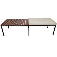 Eames Style Double Sided Bench