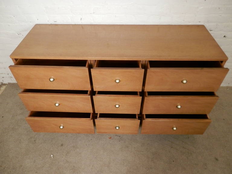 Mid-Century Modern Long Dresser By Kent Coffey In Excellent Condition In Brooklyn, NY