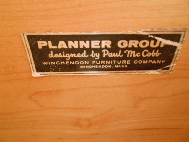 Paul McCobb Planner Group Dresser In Good Condition In Brooklyn, NY