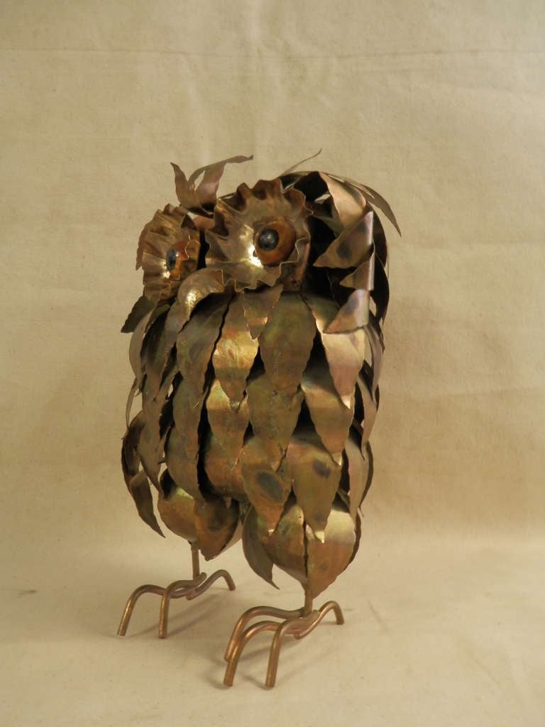 C. Jere Inspired Brass Owl 2