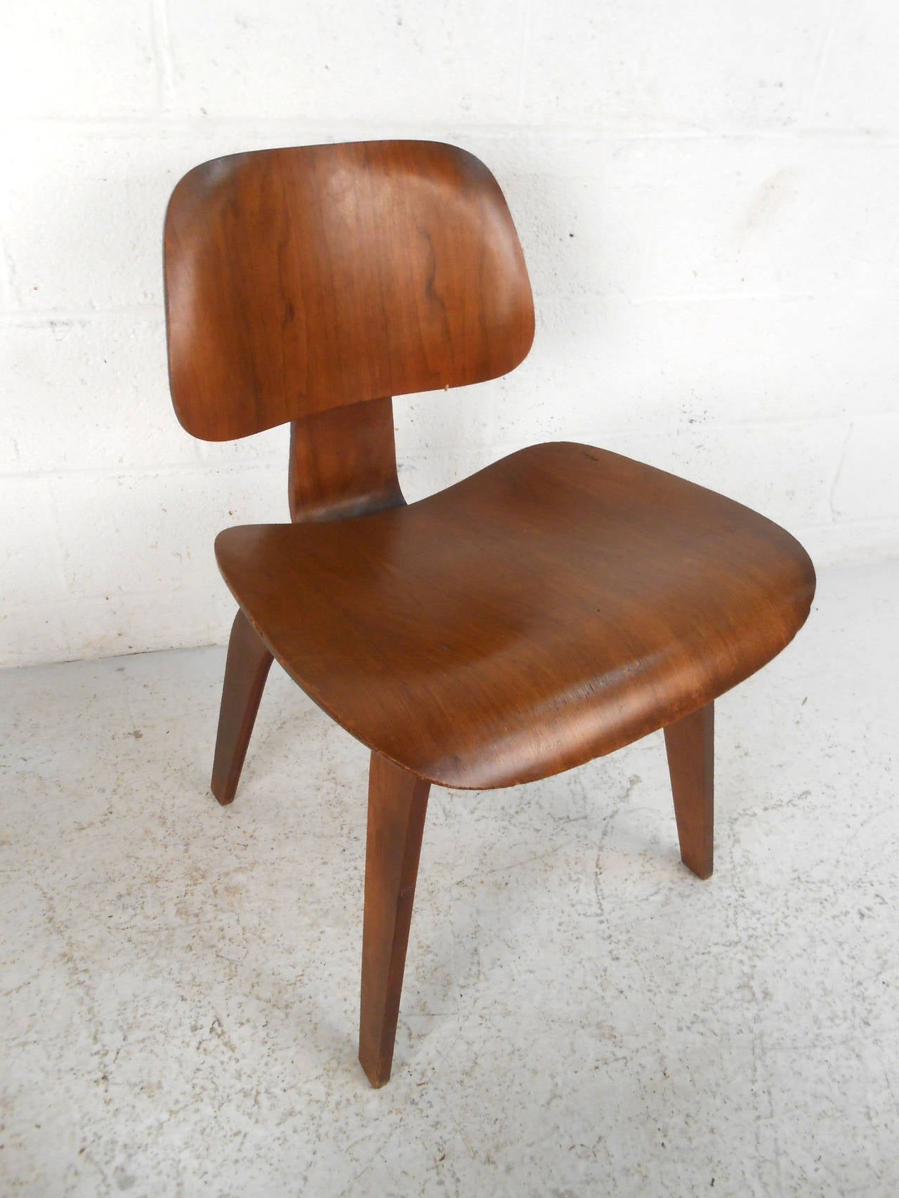 Pair of Ray and Charles Eames DCW Side Chairs 1
