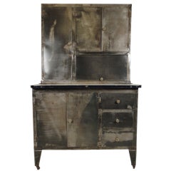Vintage Metal Hoosier Cabinet