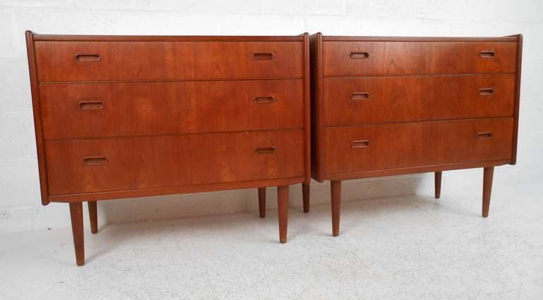 Teak Mid Century Danish Modern Bedroom Suite