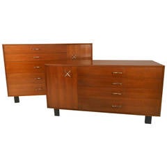 Rare Set of Mid-Century Modern Dressers by George Nelson for Herman Miller