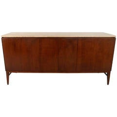 Mid-Century Modern Paul McCobb for Calvin Group Travertine Sideboard