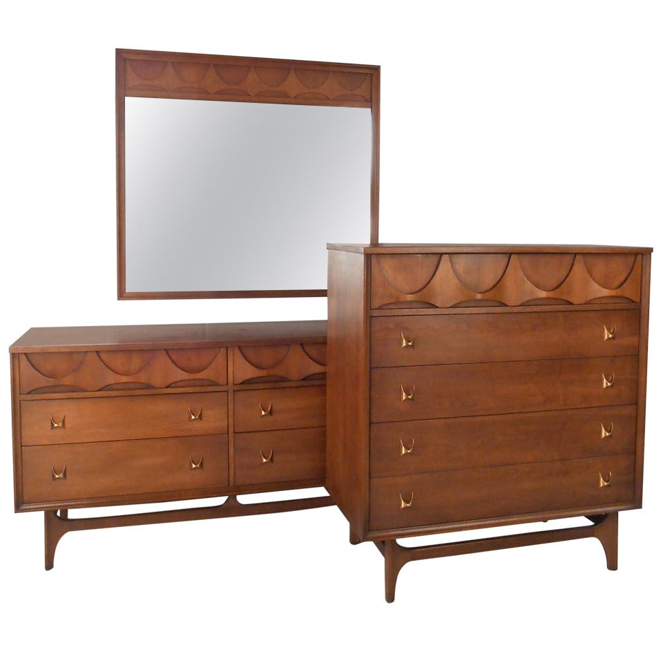 Mid-Century Modern Brasilia Bedroom Set by Broyhill