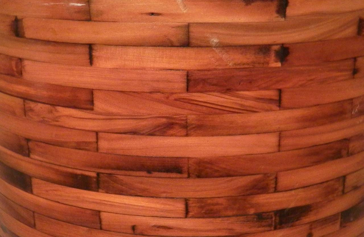 Unique Weave Style Table Base In Good Condition In Brooklyn, NY
