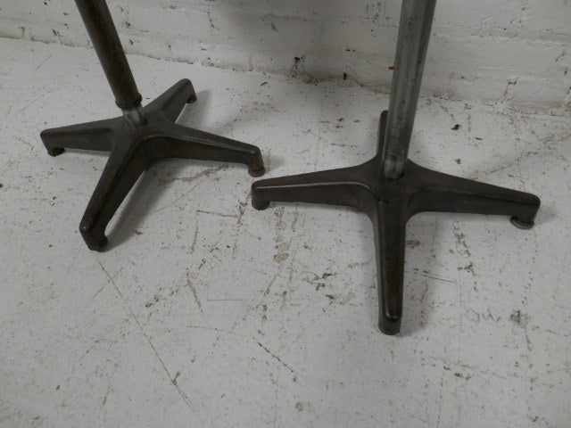 Set Of Three Adjustable Metal Stools By Ajustrite 3
