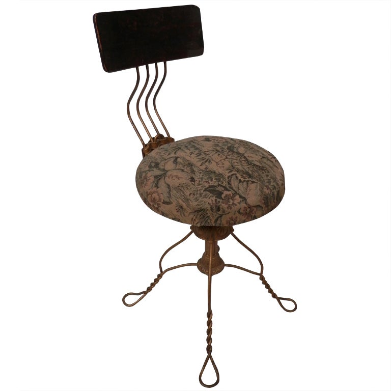 Victorian Swivel Chair For Sale at 1stDibs