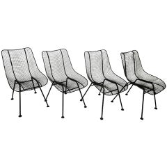 Set Of Four Sculptra Chairs By Russell Woodard