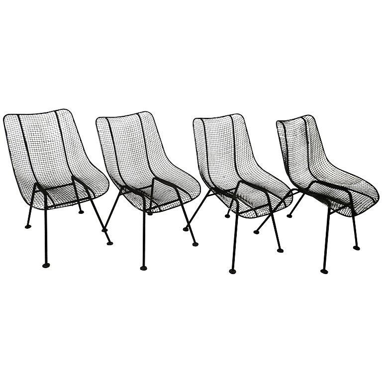 Set Of Four Sculptra Chairs By Russell Woodard