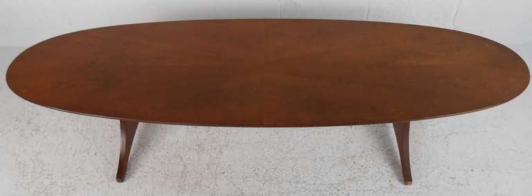 Long Mid-Century Modern Coffee Table In Good Condition In Brooklyn, NY