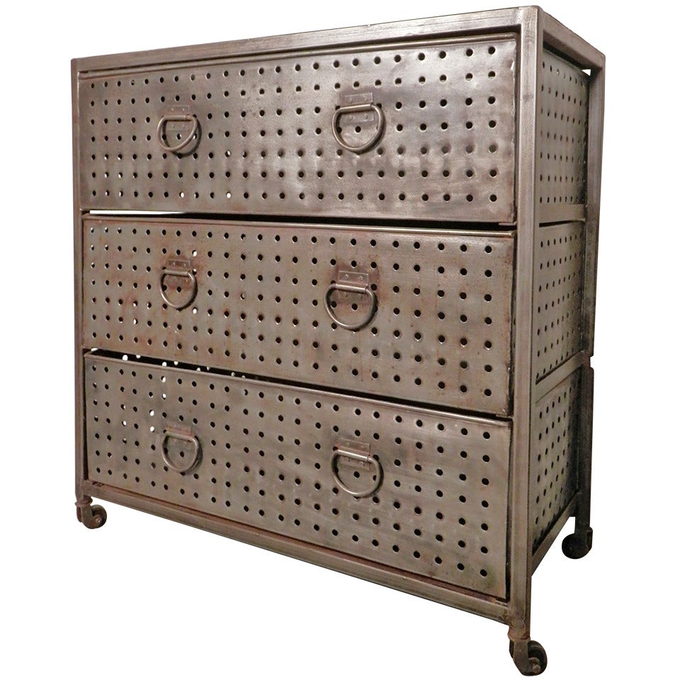 Bare Metal Style Industrial Dresser at 1stDibs industrial dresser