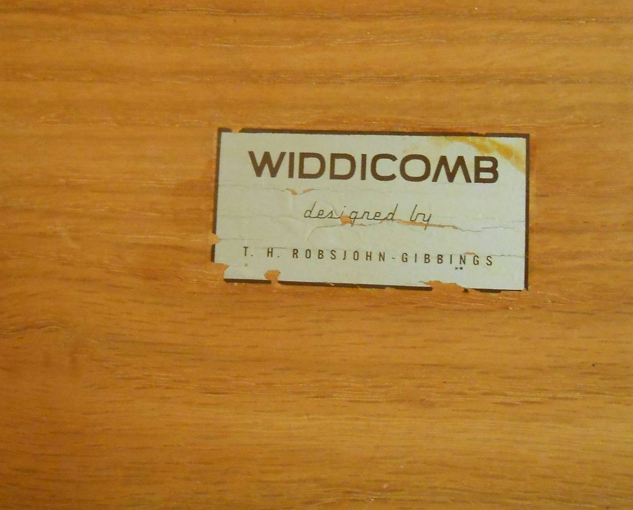 Mid-20th Century TH Robsjohn-Gibbings for Widdicomb Highboy