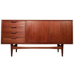 Uncommon Vintage Modern Cabinet From Denmark