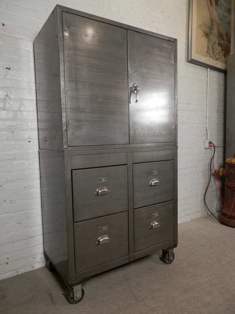 American One of a Kind Large Industrial Storage Cabinet